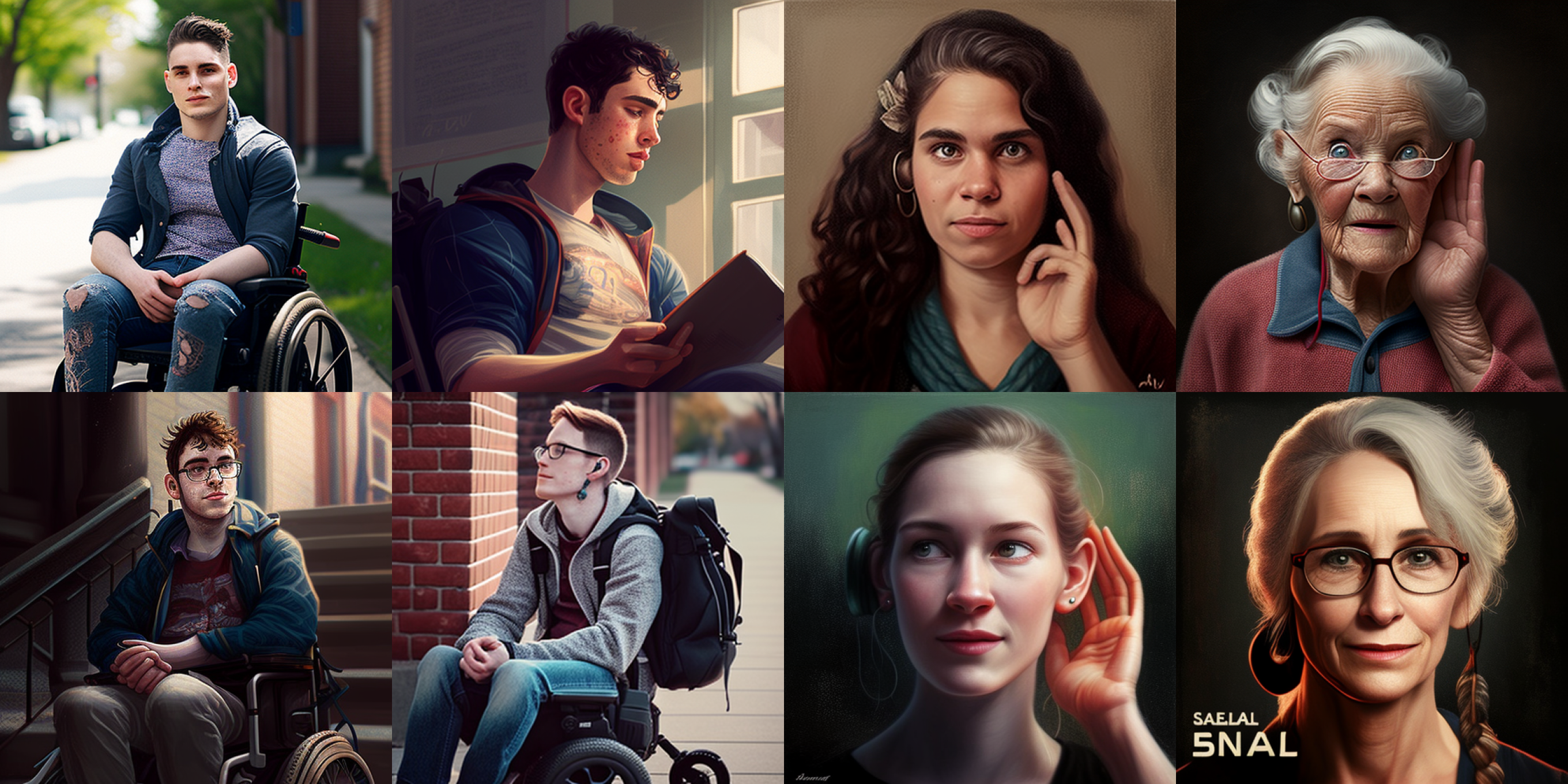 技巧十五：如何让 Midjourney 生成的人更具有多样性？